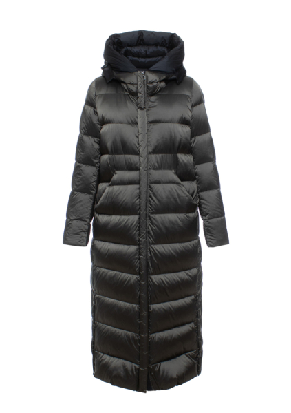 Удлиненный пуховик