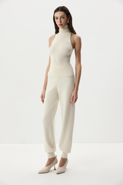 Топ-халтер вязаный Charmstore, цвет: молочный, 309-50498-111 купить онлайн