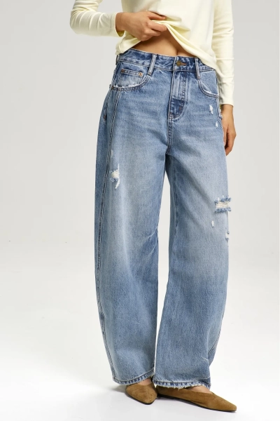 Джинсы BAGGY Grunge Blue Erist store, цвет: синий, НФ-00003120 купить онлайн