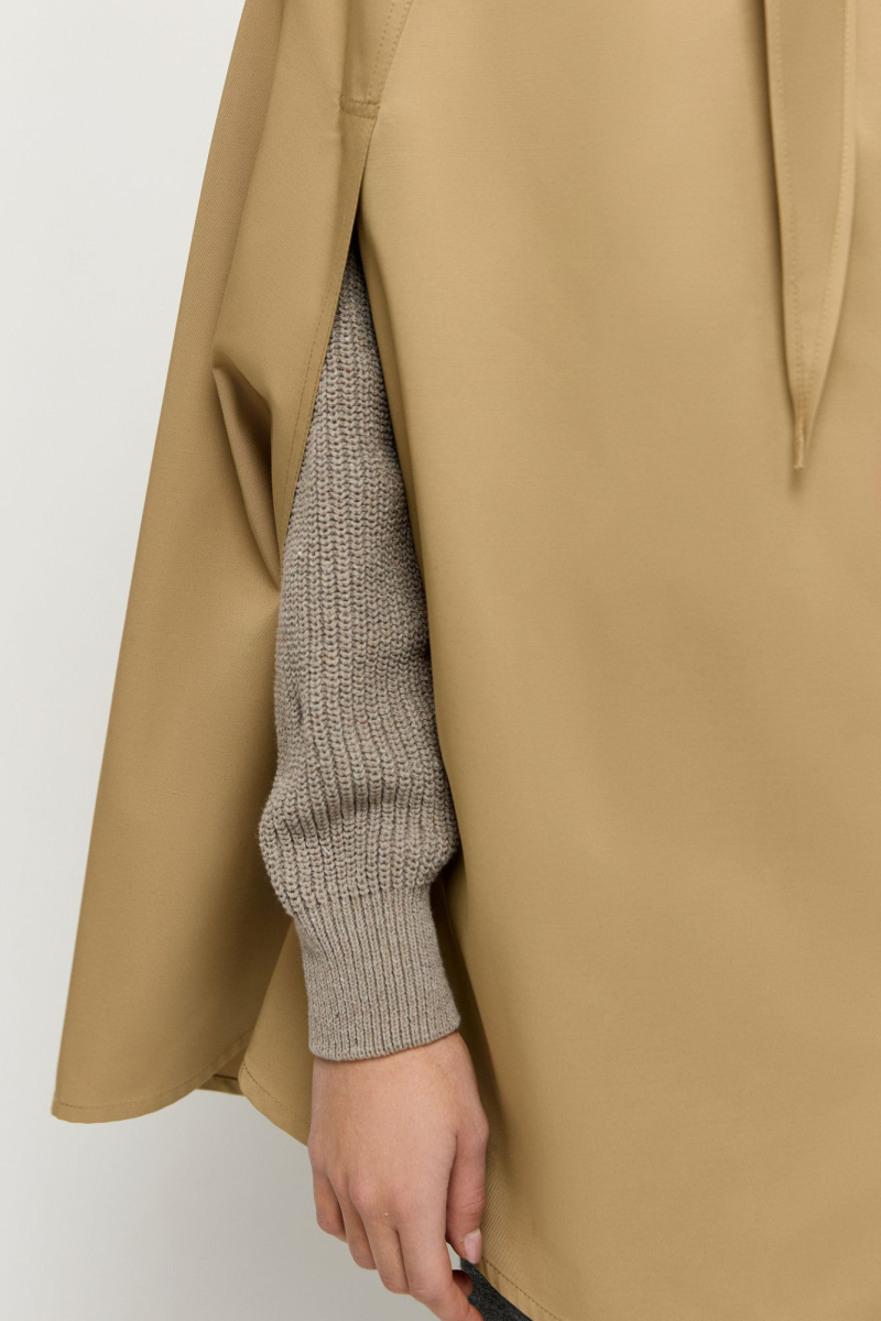 Дождевик-кейп AROUND, цвет: кэмел, 210_74PC01 купить онлайн