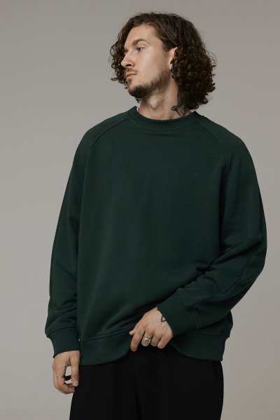 Свитшот из футера Rich Raglan Lite