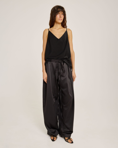 Брюки из вискозы BLACK