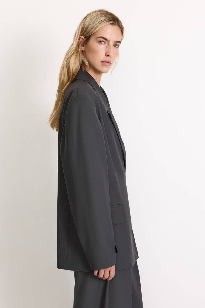 Жакет со складками на рукавах TOPTOP, цвет: серый, TT.060.17760.800 купить онлайн