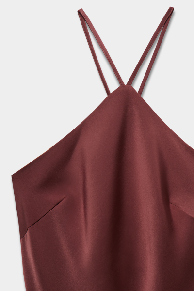 Платье с Х-образным вырезом REFERT, цвет: каштановый, 08-4114/2-2511 купить онлайн