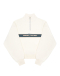 Свитшот QUARTER-ZIP CAPITAL SORRY, I’M NOT, цвет: молочный,  купить онлайн