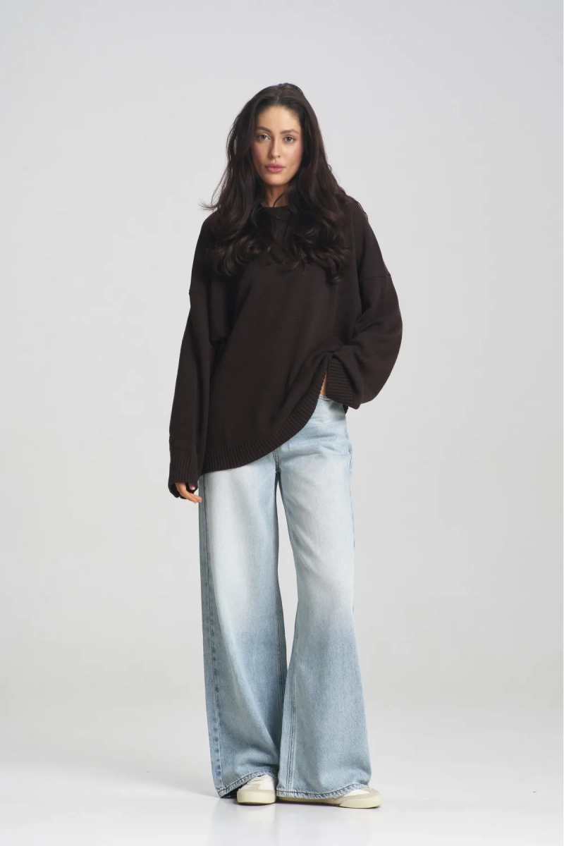 Джемпер Cotton ER Choco Erist store, цвет: шоколадный, НФ-00002295 купить онлайн