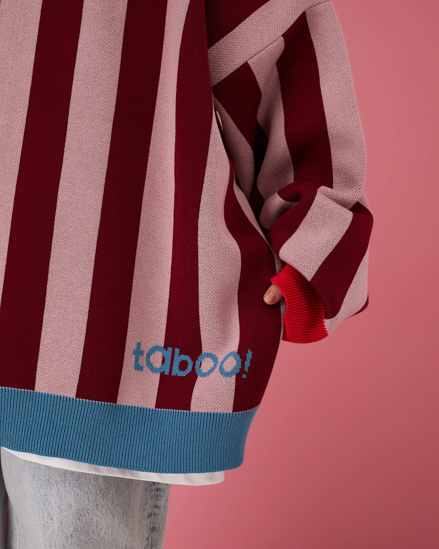 Свитер Тепло районов TABOO, цвет: розовый, SVdistrict#1 купить онлайн