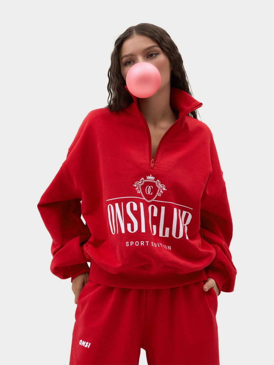 Анорак утепленный "ONSI CLUB" ONSI, цвет: RED,  купить онлайн