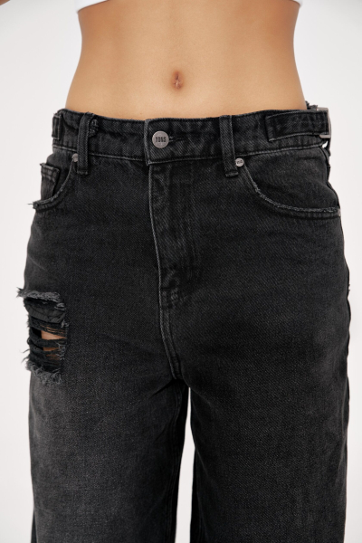 Джинсы MAMA NE POYMET BLACK YONS, цвет: Черный, YO-387 купить онлайн