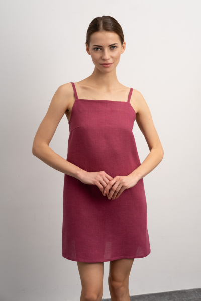 Платье Amanda Airelle PURE LINEN, цвет: фиолетовый  |новая коллекция купить онлайн