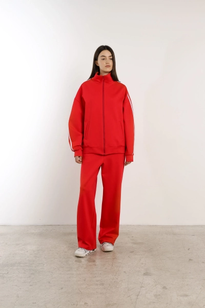 Олимпийка sporty red issju, цвет: красный,  купить онлайн