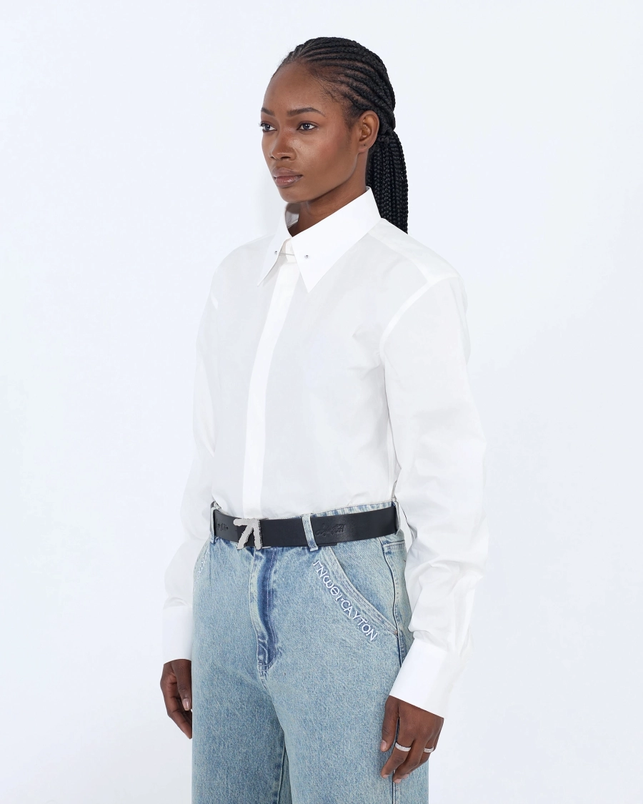Сорочка CL71 CLAMPED GATE WHITE ASIA ST 71, цвет: белый, Ast71.CL-shirt-clamp-wh купить онлайн