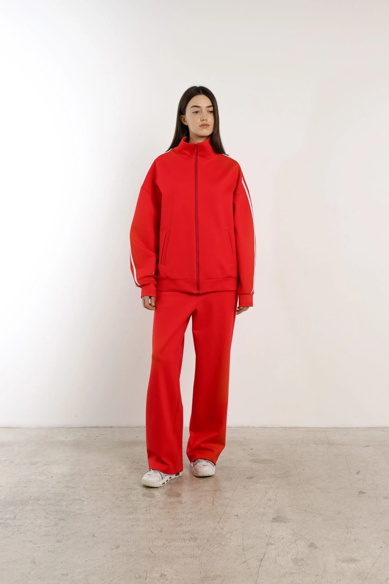 Олимпийка sporty red issju, цвет: красный,  купить онлайн