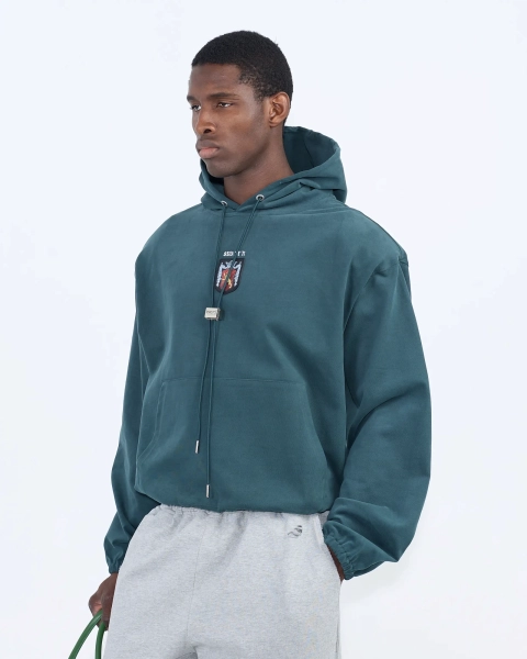 Худи с патчем ASIA ST 71, цвет: зеленый, Ast71.hood-harpy-green купить онлайн