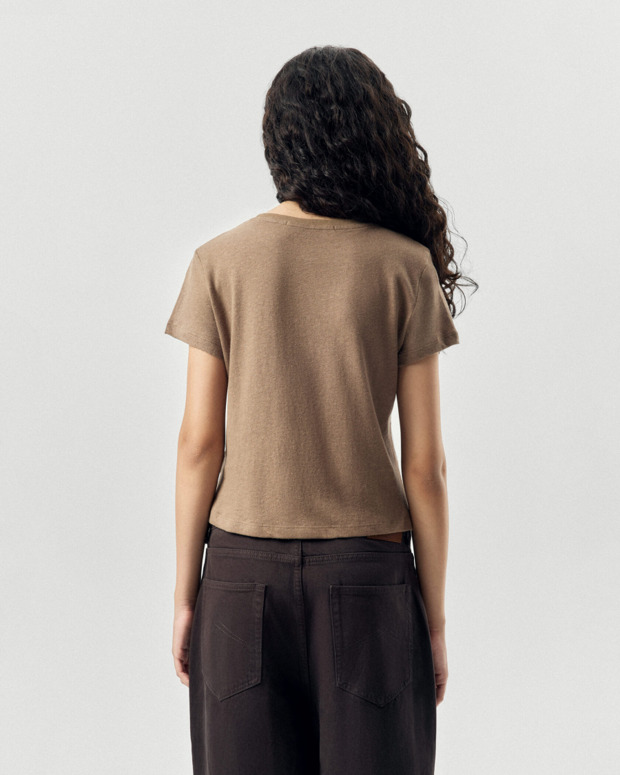 Футболка Почти дома NAIPACHE, цвет: Кофейный, 2621003700 купить онлайн