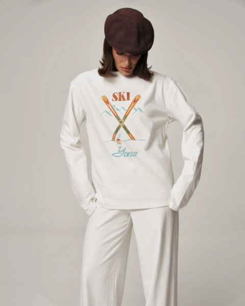 Лонгслив SKI MILK