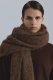 Палантин из альпаки OPORA Mankova, цвет: коричневый FW24/25-09 купить онлайн