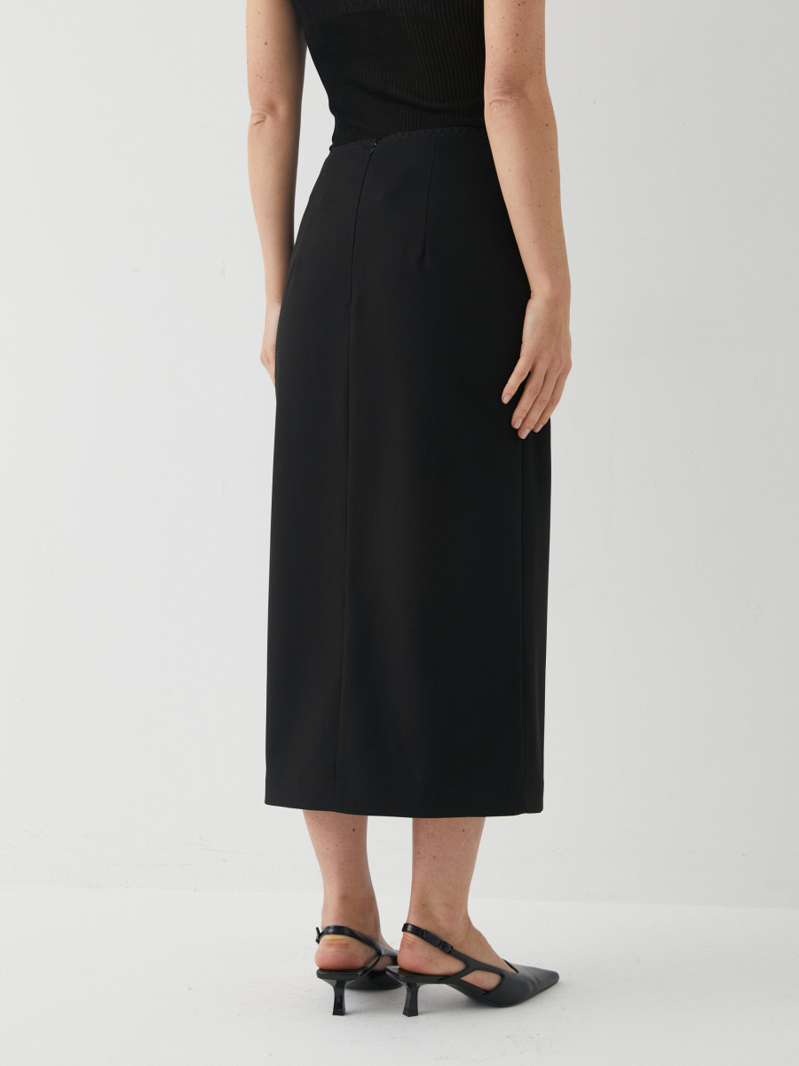 Юбка с кружевом Marou, цвет: Черный, Mar_26021202 купить онлайн