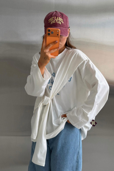 Лонгслив Крест-накрест