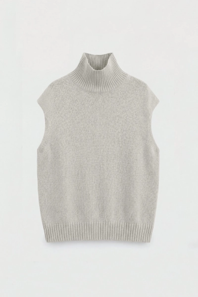 Топ с горлом «Ото» Mankova, цвет: серый, SS26-001 купить онлайн