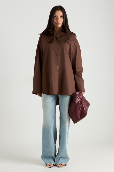 Рубашка LIMONAD MIA AIM, цвет: коричневый, MIA522 купить онлайн