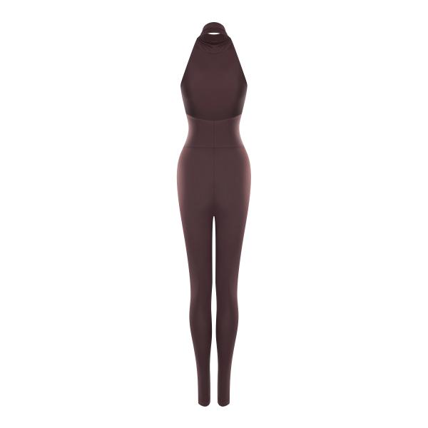 Комбинезон Long jumpsuit eggplant Nue Nue, цвет: пурпурно-розовый,  купить онлайн