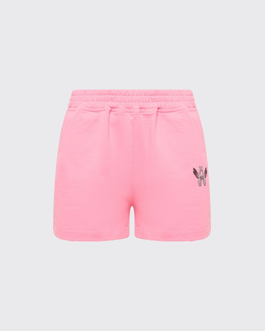 Шорты женские с высокой посадкой ASIA ST 71, цвет: розовый, Ast71.shorts-lounge-pink-w купить онлайн