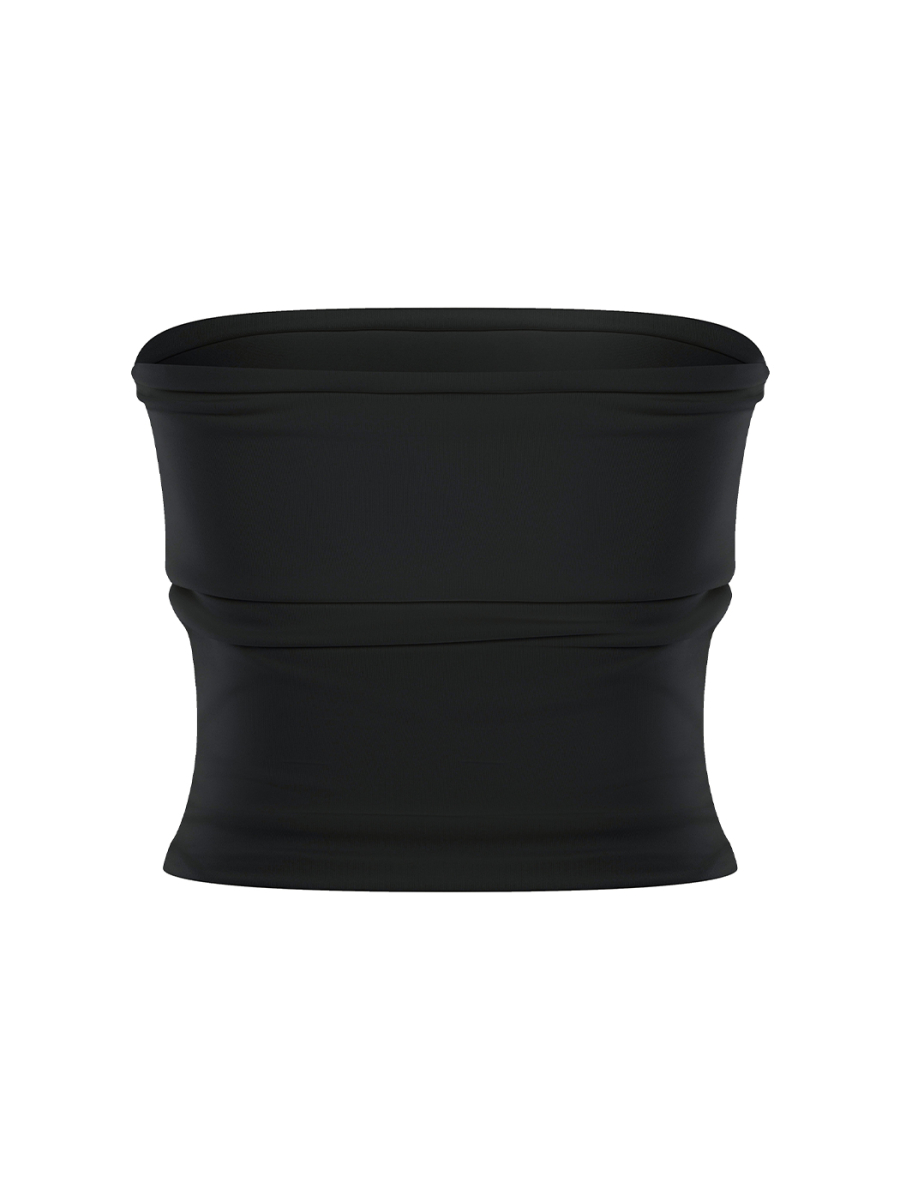 Топ Tube top black Nue Nue, цвет: Черный  купить онлайн