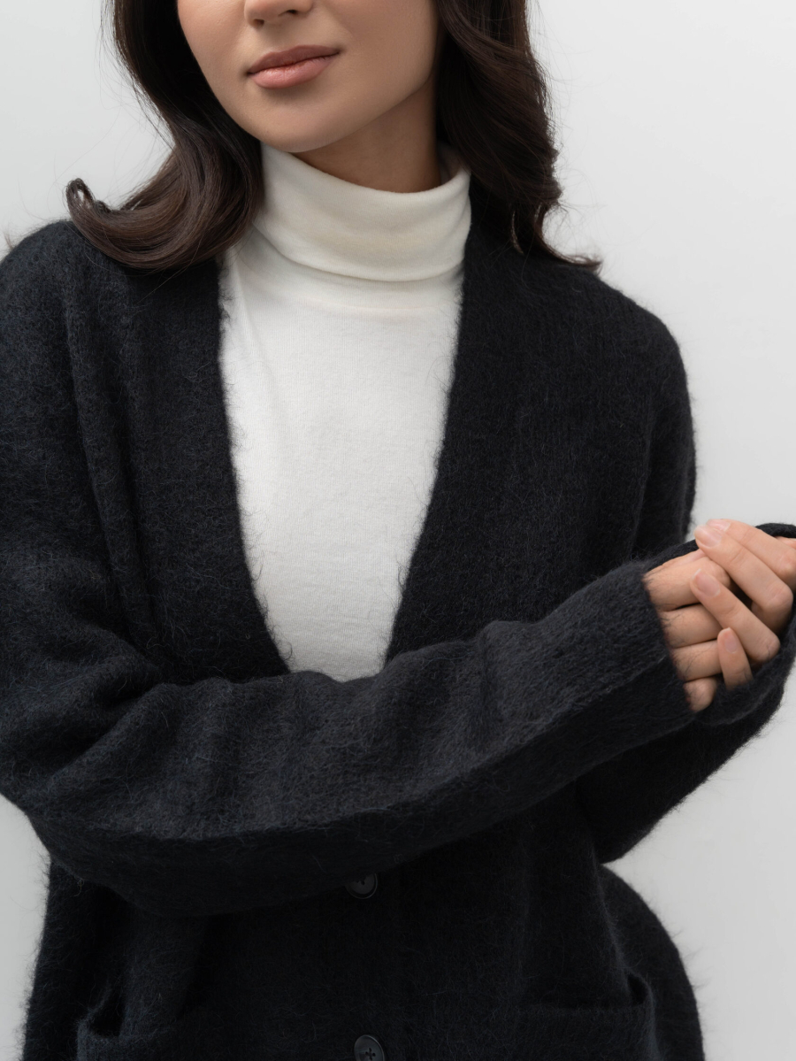 Кардиган Brodyaga TRES, цвет: графит, НФ-00002444 купить онлайн