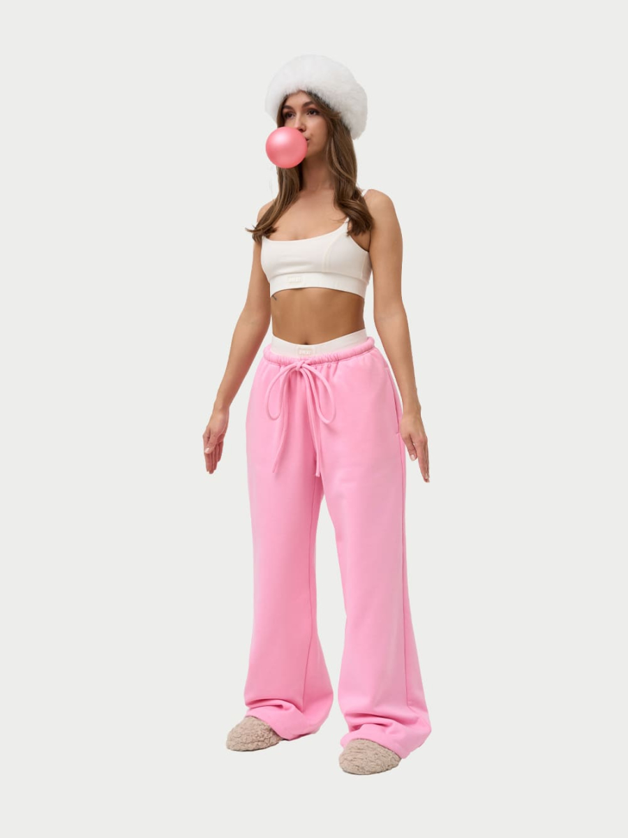 Брюки с начесом ONSI, цвет: PINK,  купить онлайн