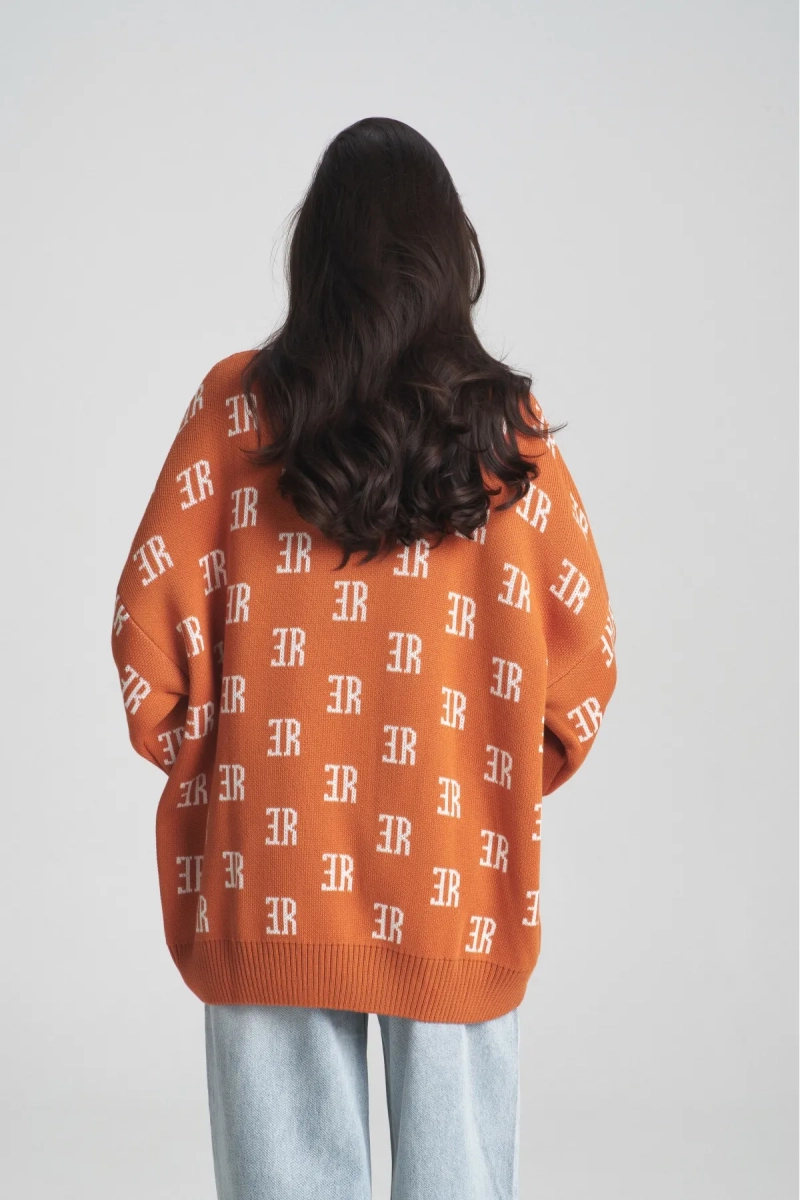 Джемпер Cotton Jacquard Apricot