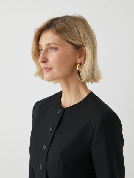 Жакет приталенный Marou, цвет: Черный, Mar_26020705 купить онлайн