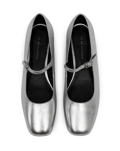 Туфли Мэри Джейн To be Blossom, цвет: silver 400043 купить онлайн
