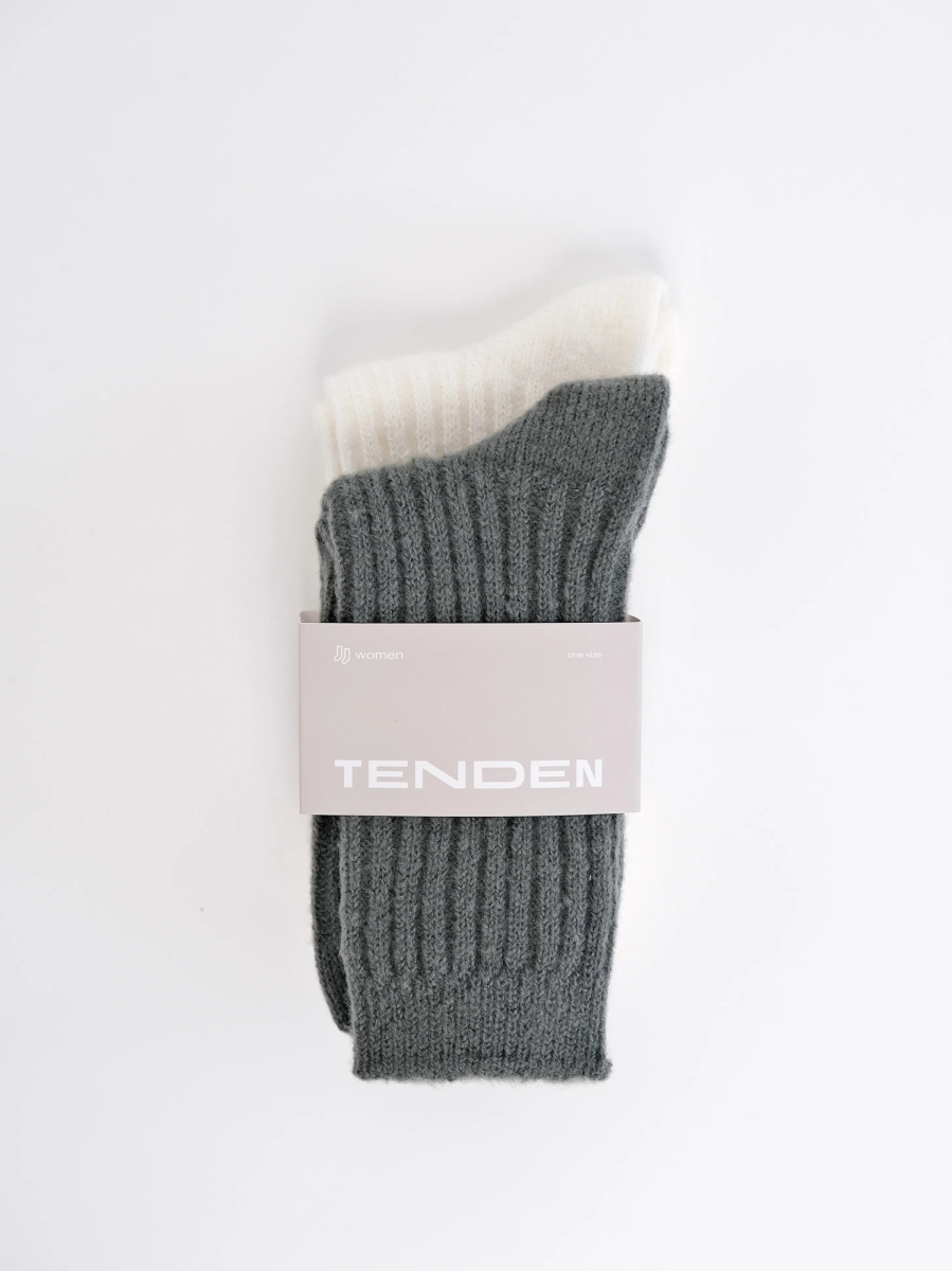 Носки теплые шерстяные, 2 пары