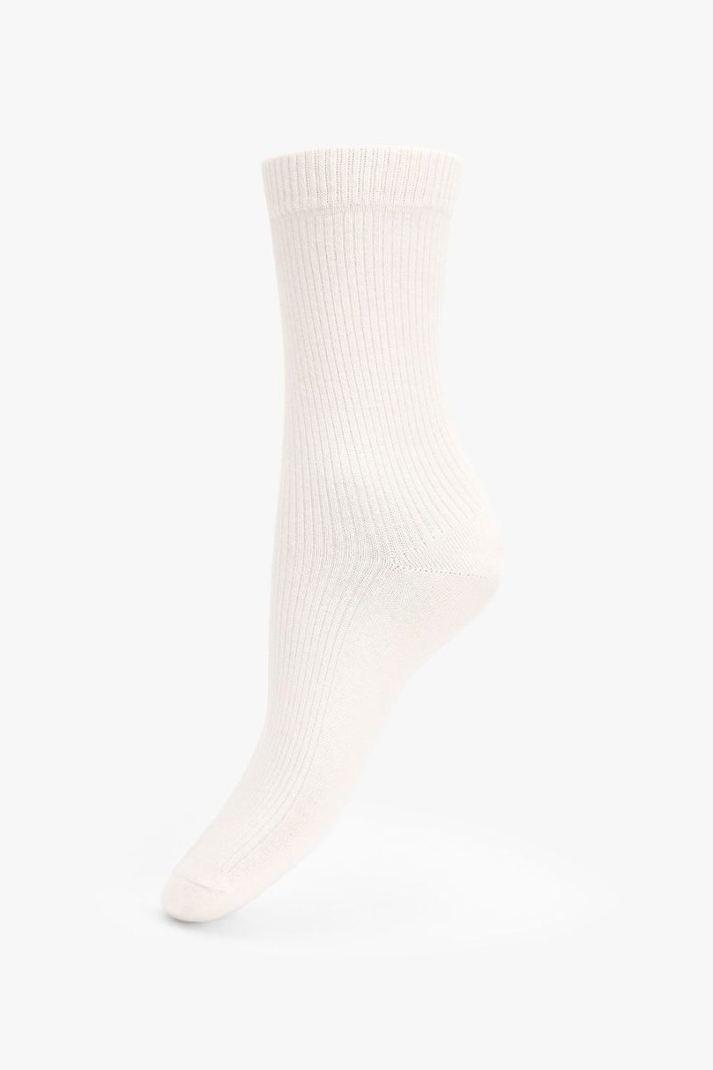 Носки из смесового хлопка TOPTOP, цвет: белый с принтом TT.082.14794.102 купить онлайн