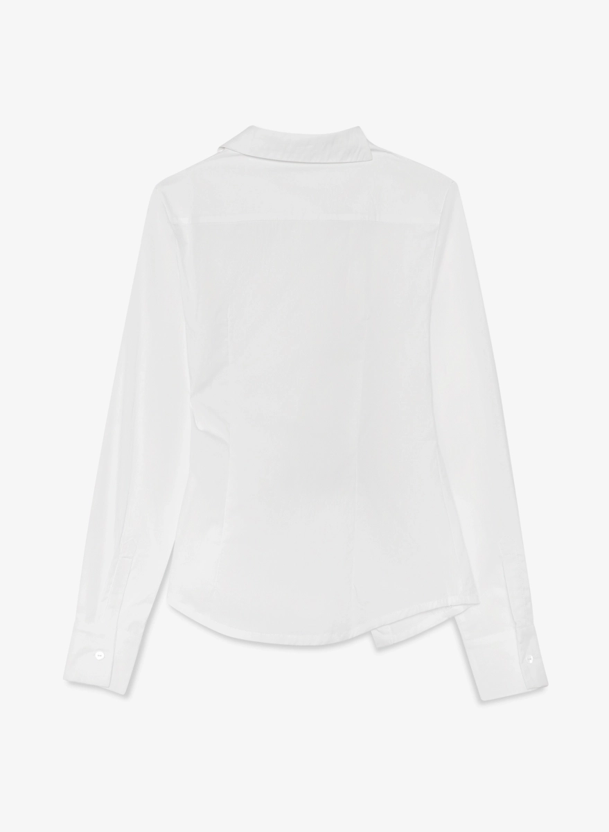 Рубашка асимметричная F | ABLE, цвет: белый, SHRT-FBL-SMMTRC-WHTSND купить онлайн