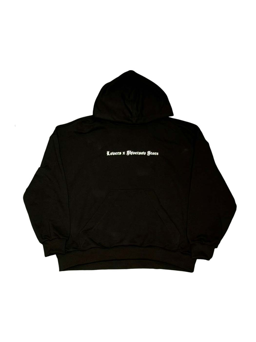 Худи SHVETSOV STORE x LOVERS shvetsov store, цвет: Черный, SH001 купить онлайн