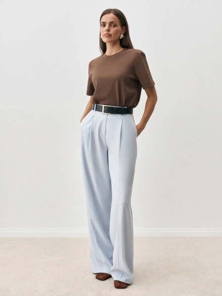 Футболка SEVEN ANNA PEKUN, цвет: коричневый, 33.2494.700 купить онлайн