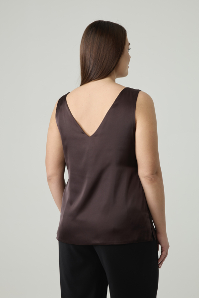 Топ двухслойный на широких бретелях 4forms, цвет: шоколад, 000019848 купить онлайн