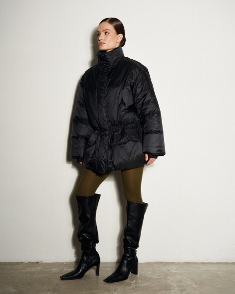 Куртка Парка YONSRU, цвет: Черный,  купить онлайн