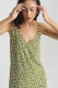 Платье мини на регулируемых бретелях Floral Green