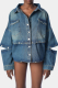 Куртка Denim qb A QUICK BUCK, цвет: blue,  купить онлайн