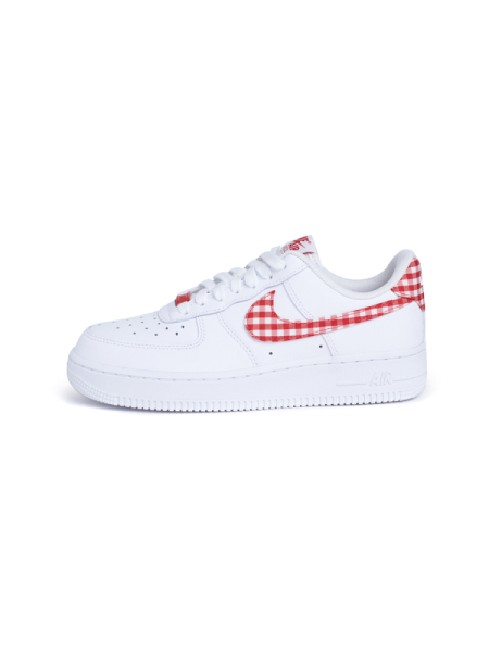 Кроссовки женские Nike Air Force 1 Low "Gingham Red" NKDADDYS SNEAKERS, цвет: белый DZ2784-101 купить онлайн