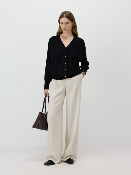 Кардиган летучая мышь Conso, цвет: Черный, KCL 260723 - черный купить онлайн