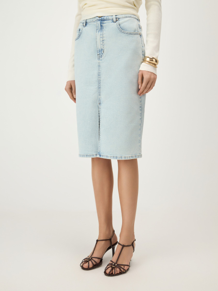 Юбка из денима Conso, цвет: голубой, PU 260410 - голубой купить онлайн