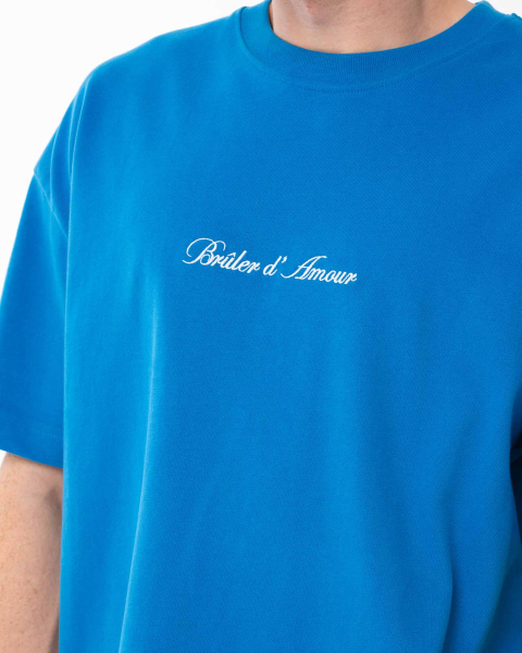 Футболка Basic T-Shirt Zima Brûler d'Amour, цвет: blue, BF2404C-2201-80 со скидкой купить онлайн
