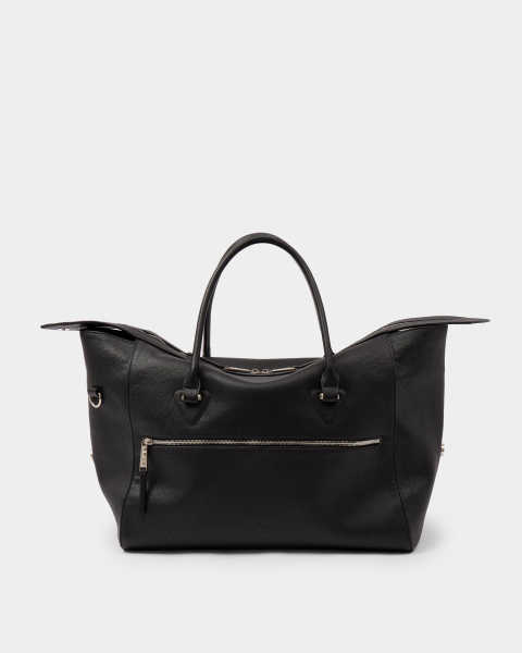 Большая сумка Arny Praht, цвет: мятый черный  купить онлайн