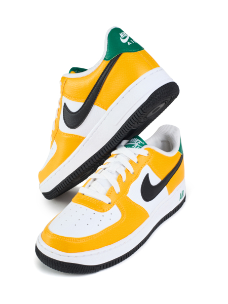 Кроссовки подростковые Nike Air Force 1 Low "Oakland Athletics" NKDADDYS SNEAKERS, цвет: Желтый FN8008-700 купить онлайн