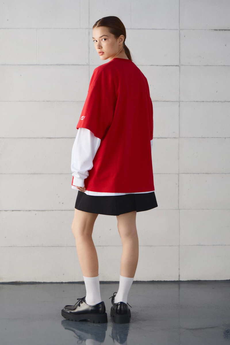 Футболка Crisis CULT, цвет: красный,  купить онлайн