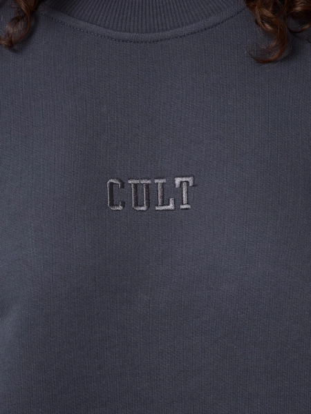 Свитшот new CULT 2.0 CULT, цвет: темно-серый,  купить онлайн